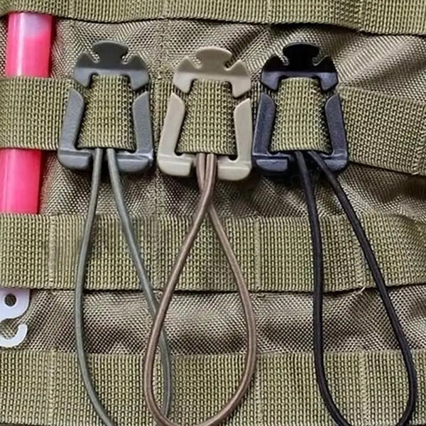 Webbing Fixed Buckle Cord Clips