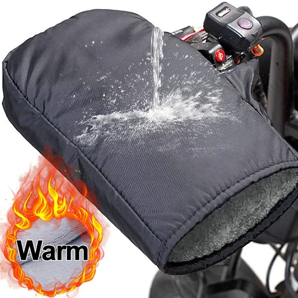 Motorcycle Thick Warm Handlebar Muff Grip