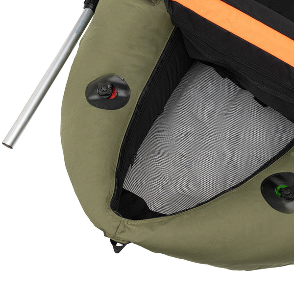 136*105CM  Thick And Wear-resistant  Oxford Cloth  Inflatable Fishing Boat 286.6 LBS Capacity